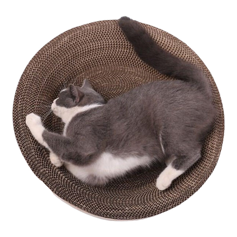 Recycle Corrugated Cat Scratching Lounge Bed