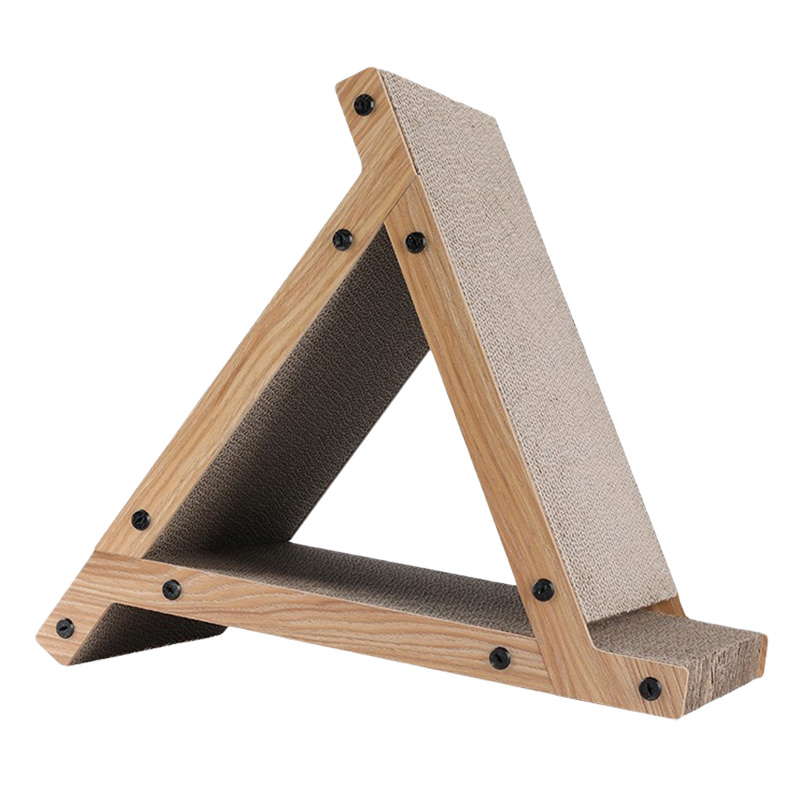 FobPet 3 Sided Triangle Cat Scratching Post