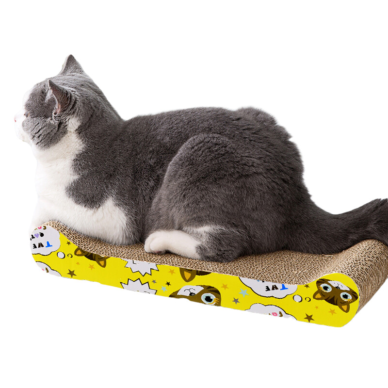 Flat Cat Scratch Board Corrugated Scratching Pads